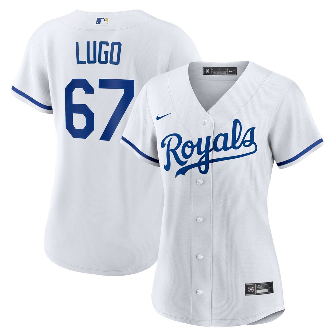 Kansas City Royals Seth Lugo Nike Women's Home Replica Jersey - White Team Jersey Sports Fan Apparel
