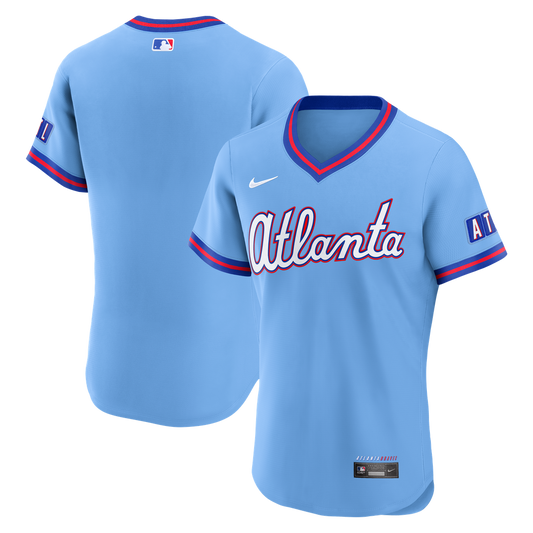Atlanta Braves Nike 2026 City Connect Authentic Jersey - Powder Blue Team Jersey Sports Fan Apparel