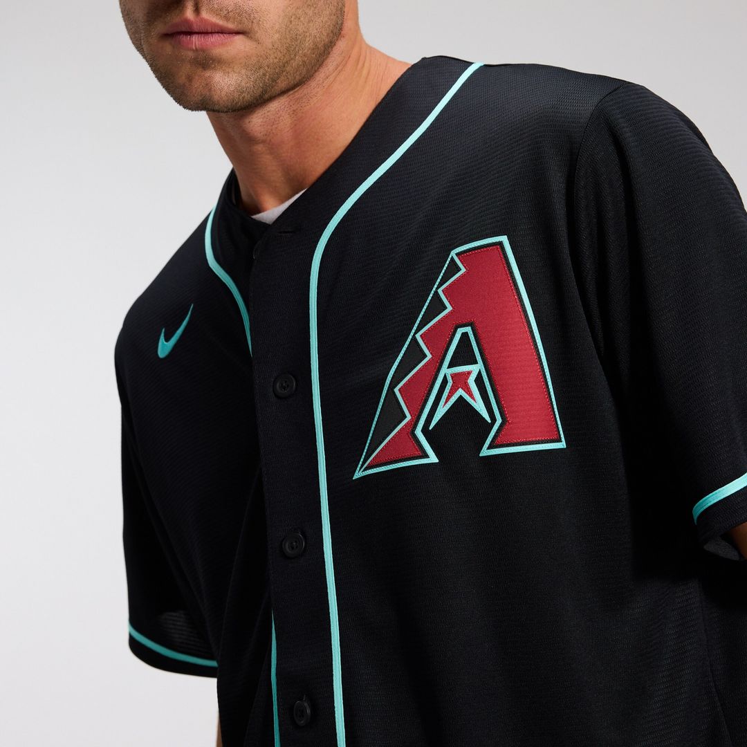 Arizona Diamondbacks Corbin Carroll Nike Alternate Replica Jersey - Black Team Jersey Sports Fan Apparel