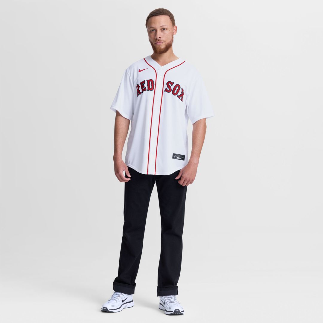 Boston Red Sox Marcelo Mayer Nike Home Replica Jersey - White Team Jersey Sports Fan Apparel