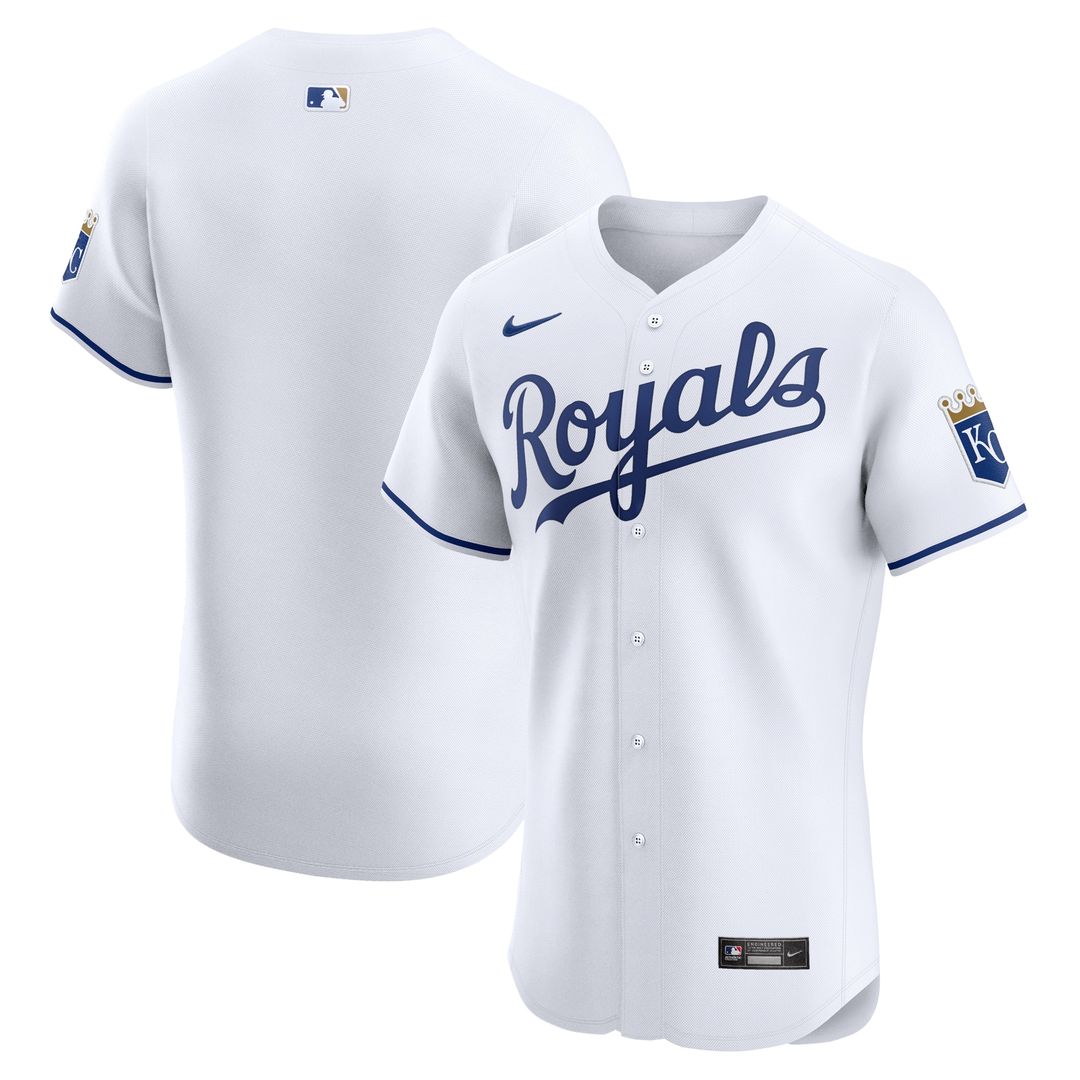 Kansas City Royals Nike Alternate Vapor Premier Elite Patch Jersey - Royal Team Jersey Sports Fan Apparel