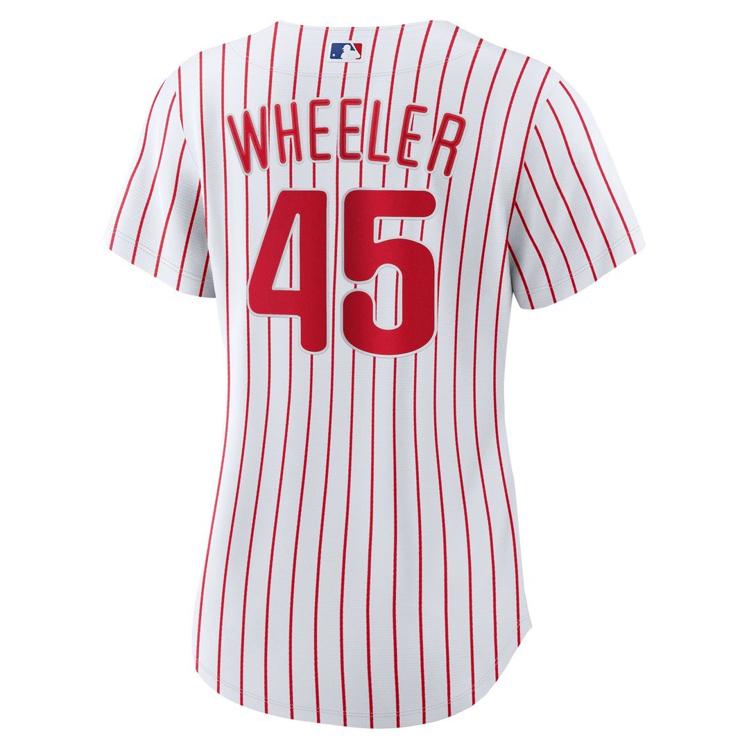 Philadelphia Phillies Zack Wheeler Nike Women's Home Replica Jersey - White Team Jersey Sports Fan Apparel