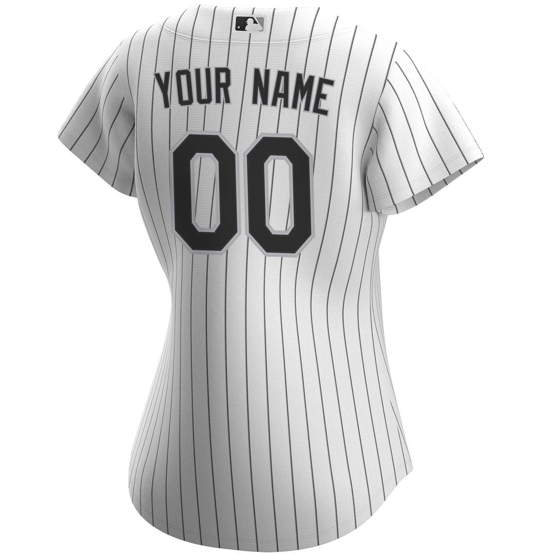 Chicago White Sox Nike Women's Home Replica Custom Jersey - White Team Jersey Sports Fan Apparel