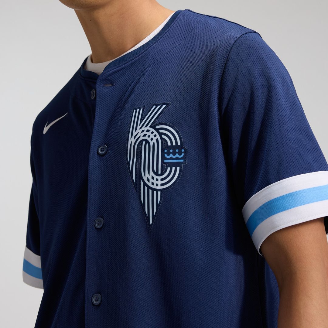 Kansas City Royals Nike City Connect Limited Jersey - Navy Team Jersey Sports Fan Apparel
