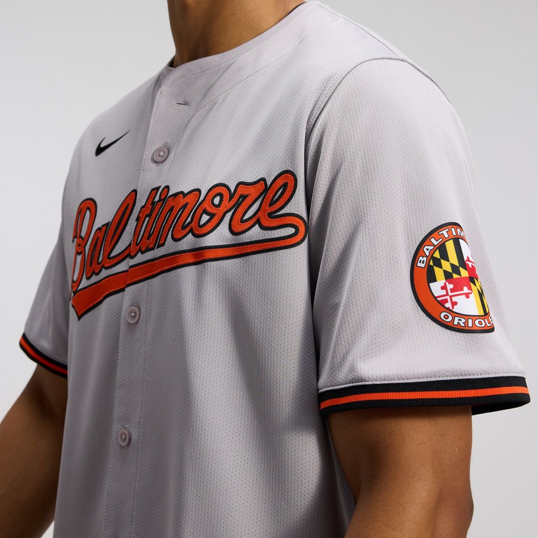 Baltimore Orioles Nike Road Limited Jersey - Gray Team Jersey Sports Fan Apparel