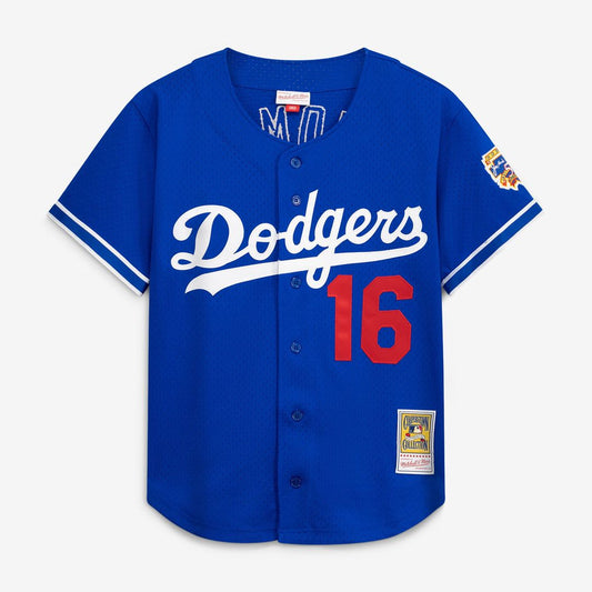 Los Angeles Dodgers Hideo Nomo Mitchell & Ness Big & Tall Cooperstown Mesh Batting Practice Jersey - Royal Team Jersey Sports Fan Apparel