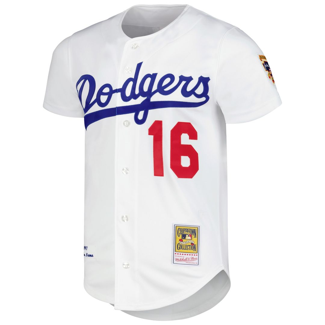 Los Angeles Dodgers Hideo Nomo Mitchell & Ness Cooperstown Authentic Jersey - White Team Jersey Sports Fan Apparel