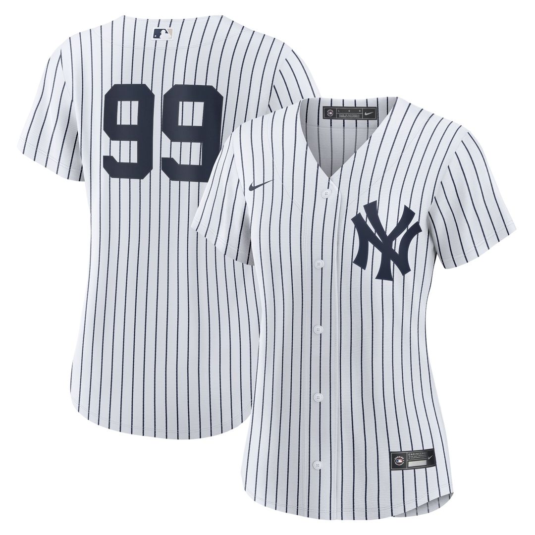 New York Yankees Aaron Judge Nike Women's Home Replica Player Jersey - White Team Jersey Sports Fan Apparel