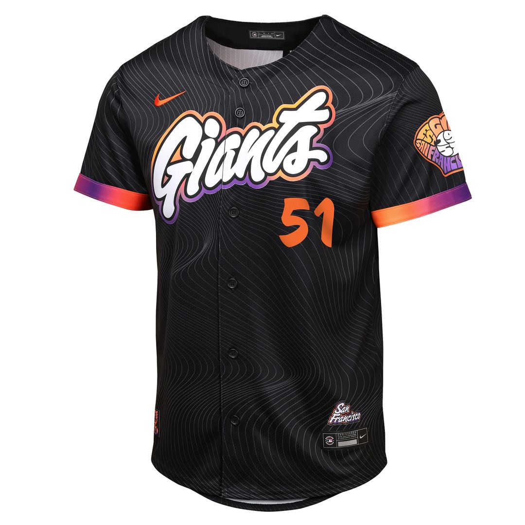 San Francisco Giants Jung Hoo Lee Nike Youth 2025 City Connect Limited Player Jersey - Anthracite Team Jersey Sports Fan Apparel