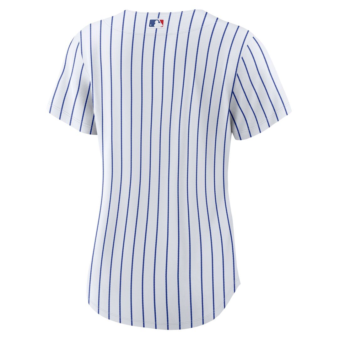 Chicago Cubs Nike Women's Home Replica Team Jersey - White Team Jersey Sports Fan Apparel