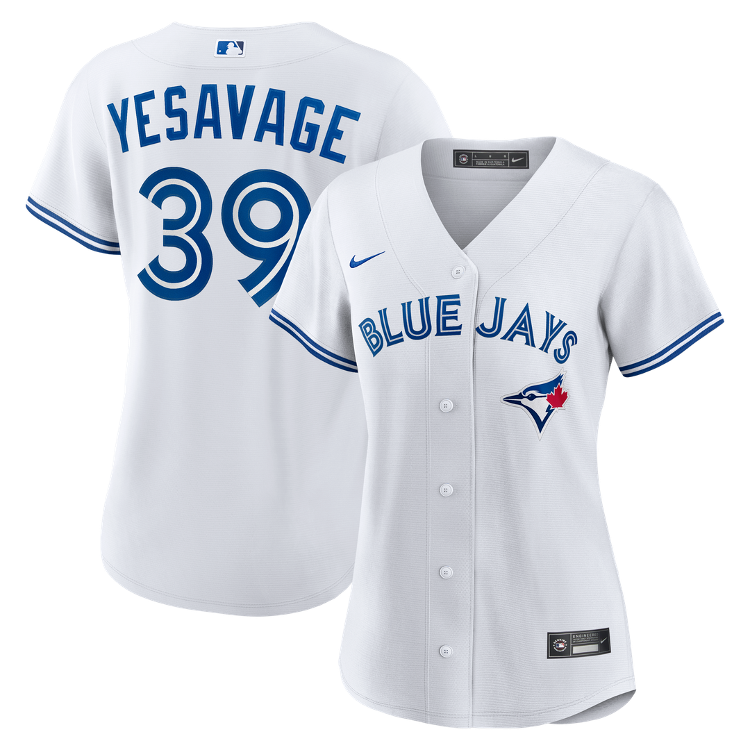 Toronto Blue Jays Trey Yesavage Nike Women's Home Replica Jersey - White Team Jersey Sports Fan Apparel