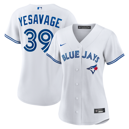 Toronto Blue Jays Trey Yesavage Nike Women's Home Replica Jersey - White Team Jersey Sports Fan Apparel
