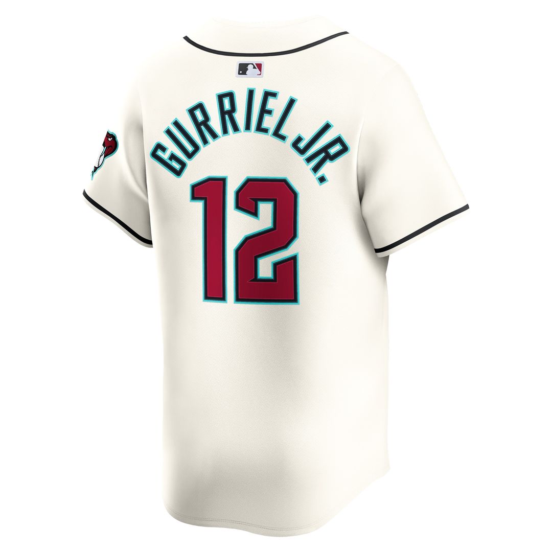 Arizona Diamondbacks Lourdes Gurriel Jr. Nike Home Limited Player Jersey - Cream Team Jersey Sports Fan Apparel