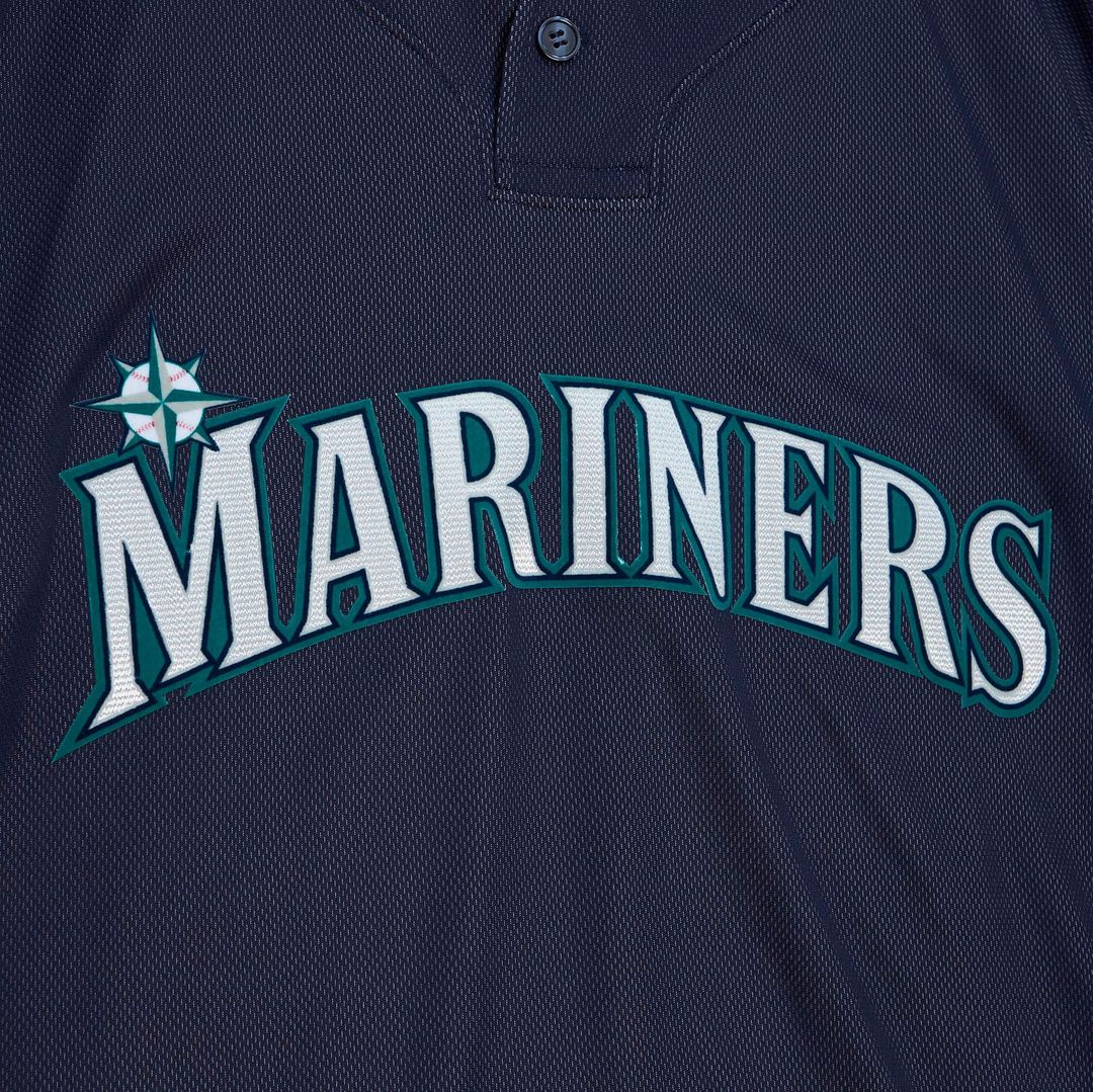 Seattle Mariners Ichiro Suzuki Mitchell & Ness Big & Tall Cooperstown Mesh Batting Practice Jersey - Navy Team Jersey Sports Fan Apparel