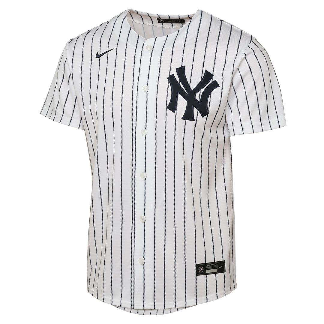 New York Yankees Jazz Chisholm Jr. Nike Youth Home Replica Jersey - White Team Jersey Sports Fan Apparel