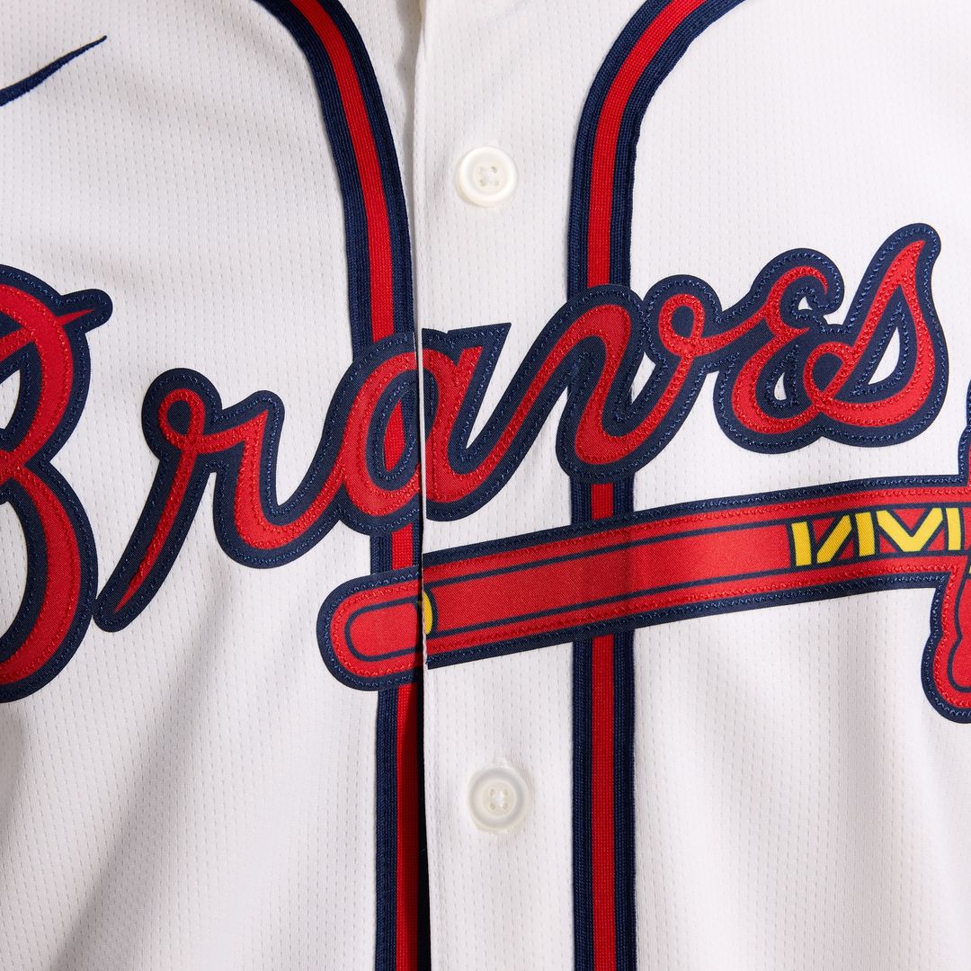 Atlanta Braves Nike Home Limited Jersey - White Team Jersey Sports Fan Apparel