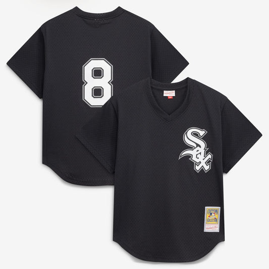 Chicago White Sox Bo Jackson Mitchell & Ness Authentic Batting Practice Jersey - Black Team Jersey Sports Fan Apparel