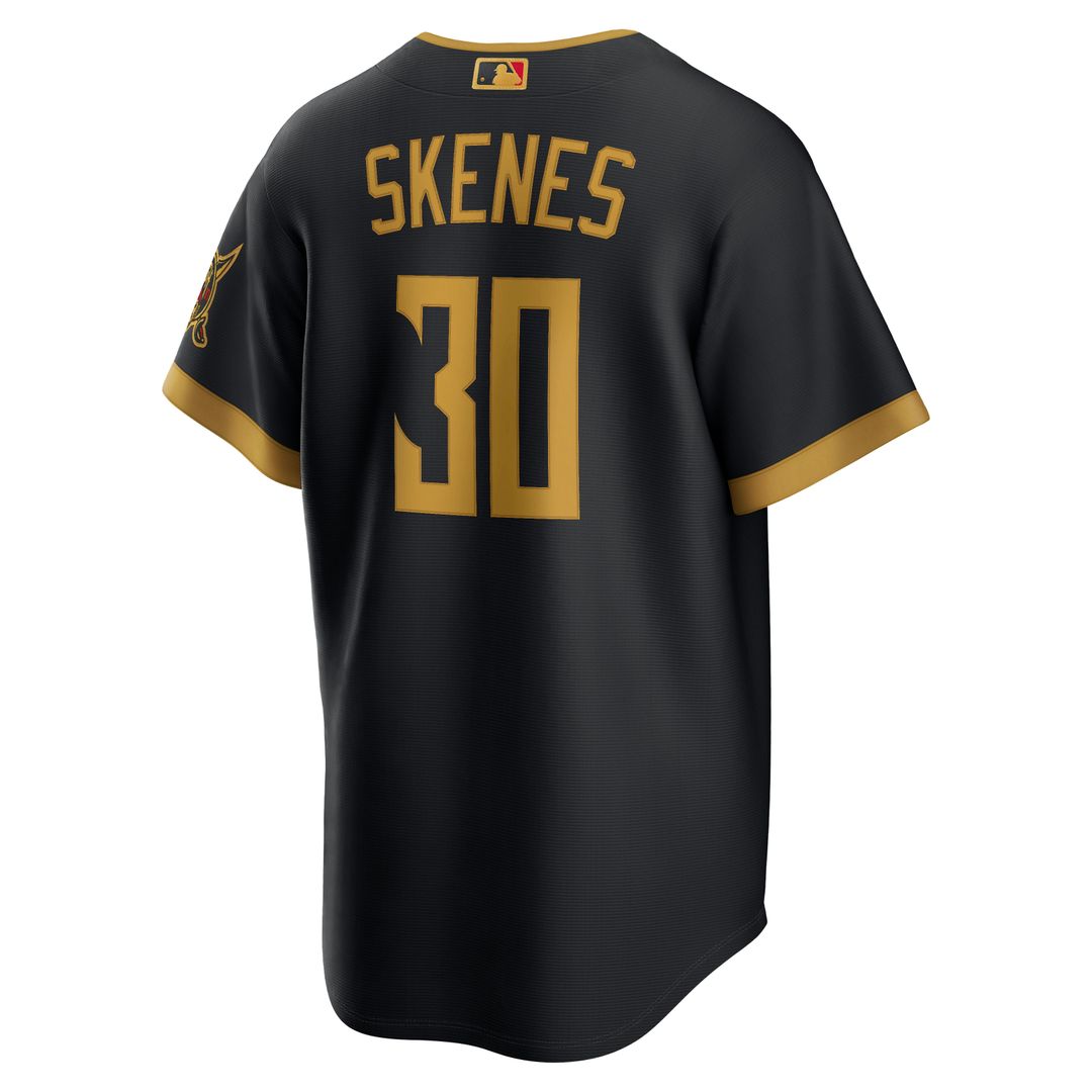 Pittsburgh Pirates Paul Skenes Nike 2026 City Connect Stadium Jersey - Black Team Jersey Sports Fan Apparel