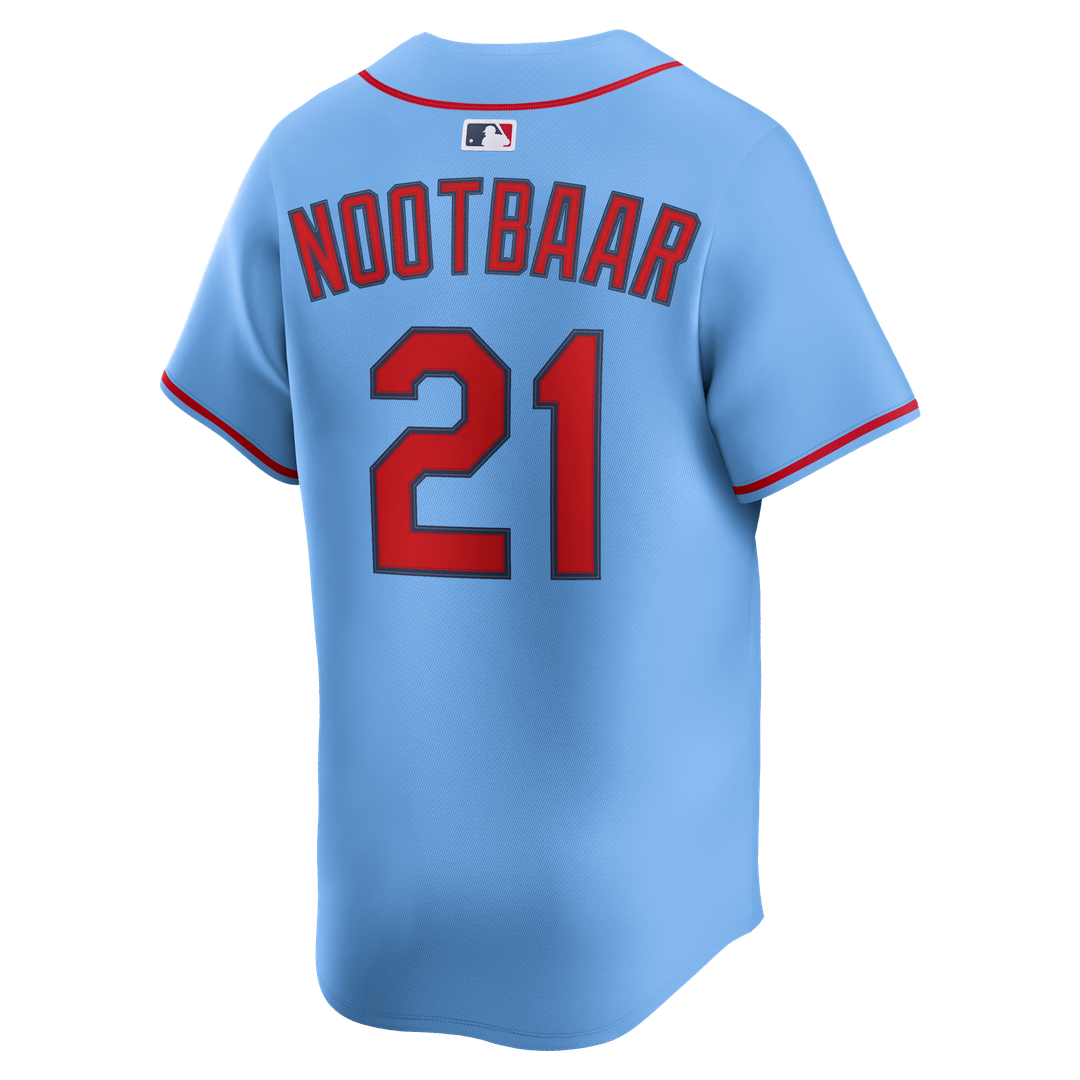 St. Louis Cardinals Lars Nootbaar Nike Alternate Limited Jersey - Light Blue Team Jersey Sports Fan Apparel