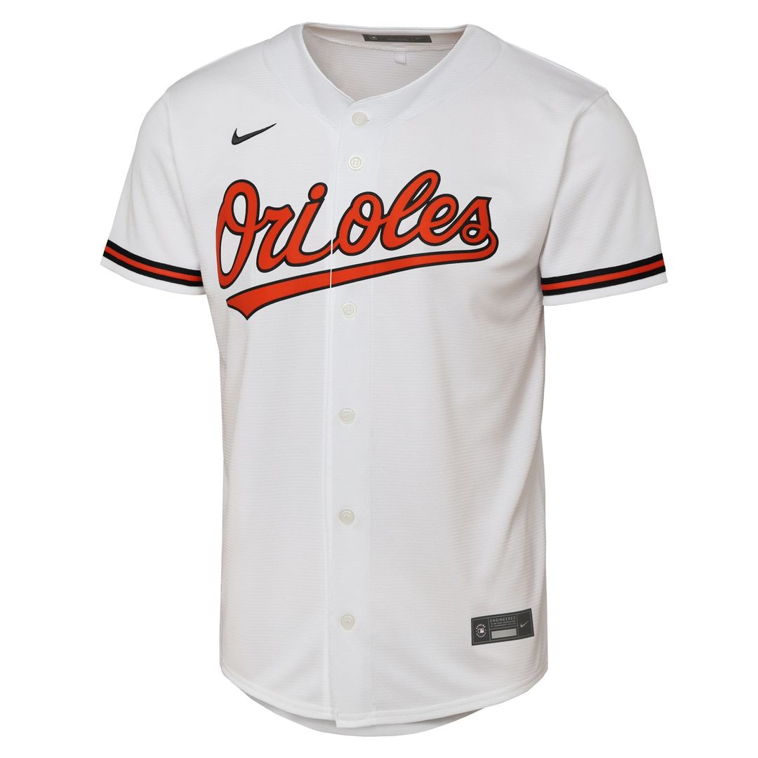 Baltimore Orioles Gunnar Henderson Nike Youth Home Replica Player Jersey - White Team Jersey Sports Fan Apparel