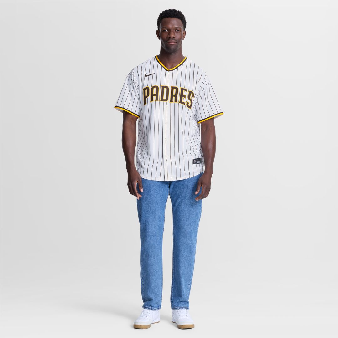 San Diego Padres Mason Miller Nike Home Replica Jersey - White Team Jersey Sports Fan Apparel