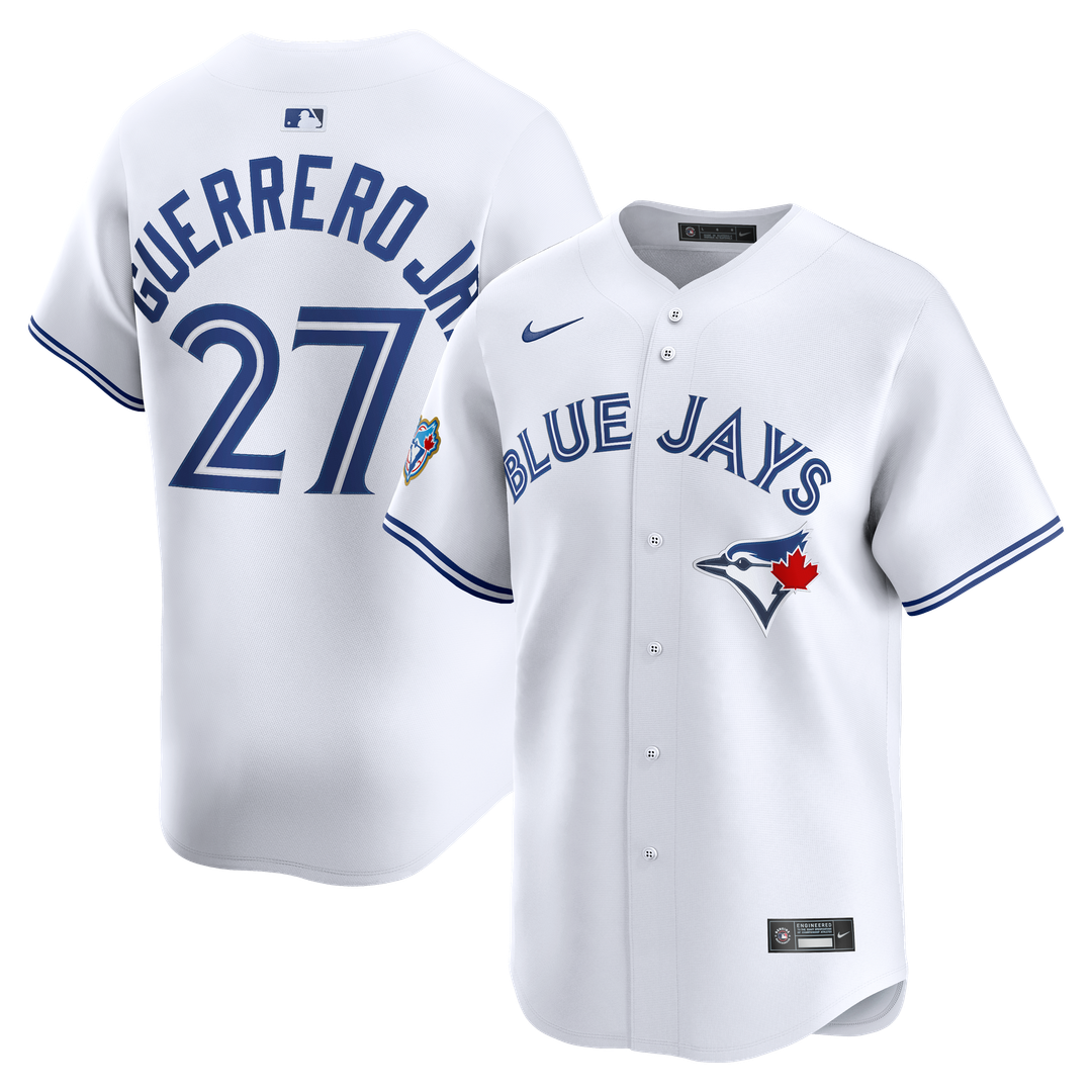 Toronto Blue Jays Vladimir Guerrero Jr. Nike Home Limited Jersey - White Team Jersey Sports Fan Apparel