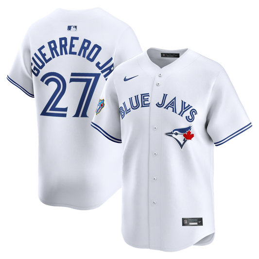 Toronto Blue Jays Vladimir Guerrero Jr. Nike Home Limited Jersey - White Team Jersey Sports Fan Apparel