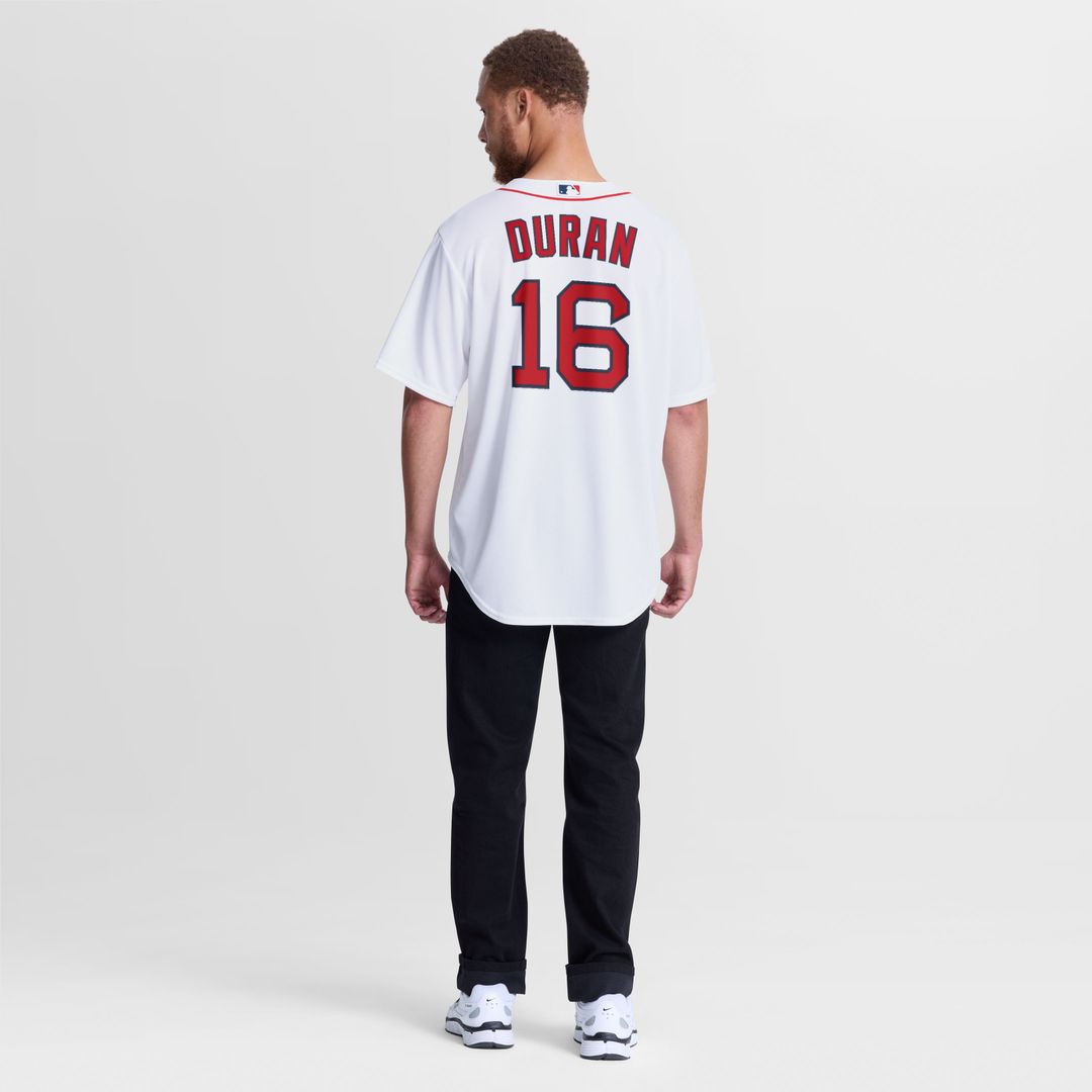 Boston Red Sox Jarren Duran Nike Home Replica Jersey - White Team Jersey Sports Fan Apparel