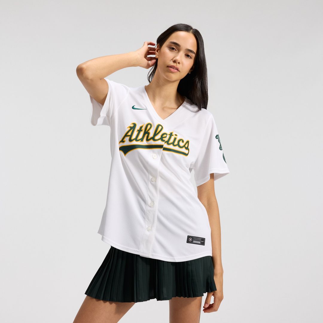 Athletics Nike Women's Home Limited Jersey - White Team Jersey Sports Fan Apparel
