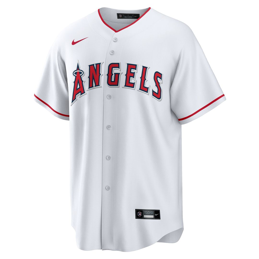 Los Angeles Angels Jorge Soler Nike Home Replica Jersey - White Team Jersey Sports Fan Apparel