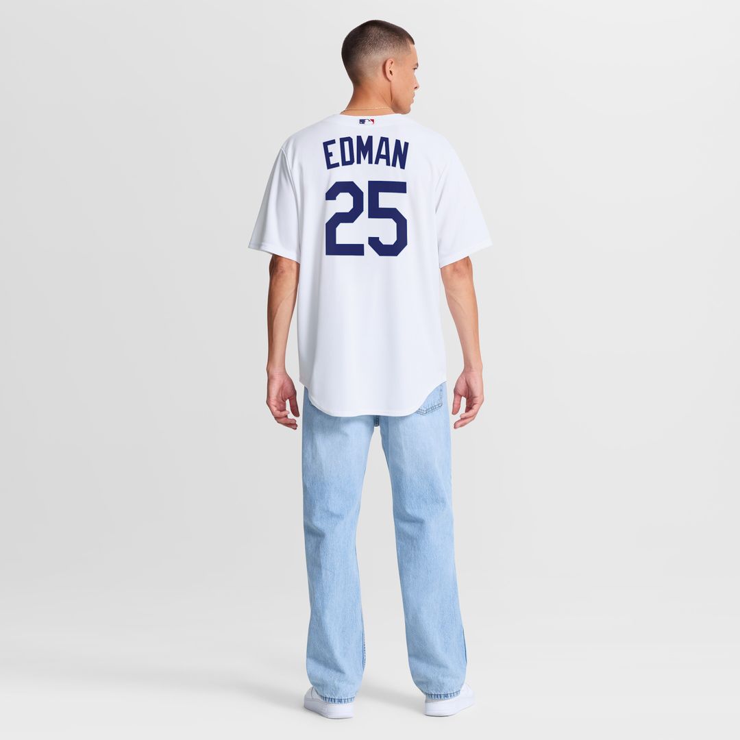 Los Angeles Dodgers Tommy Edman Nike Home Replica Jersey - White Team Jersey Sports Fan Apparel