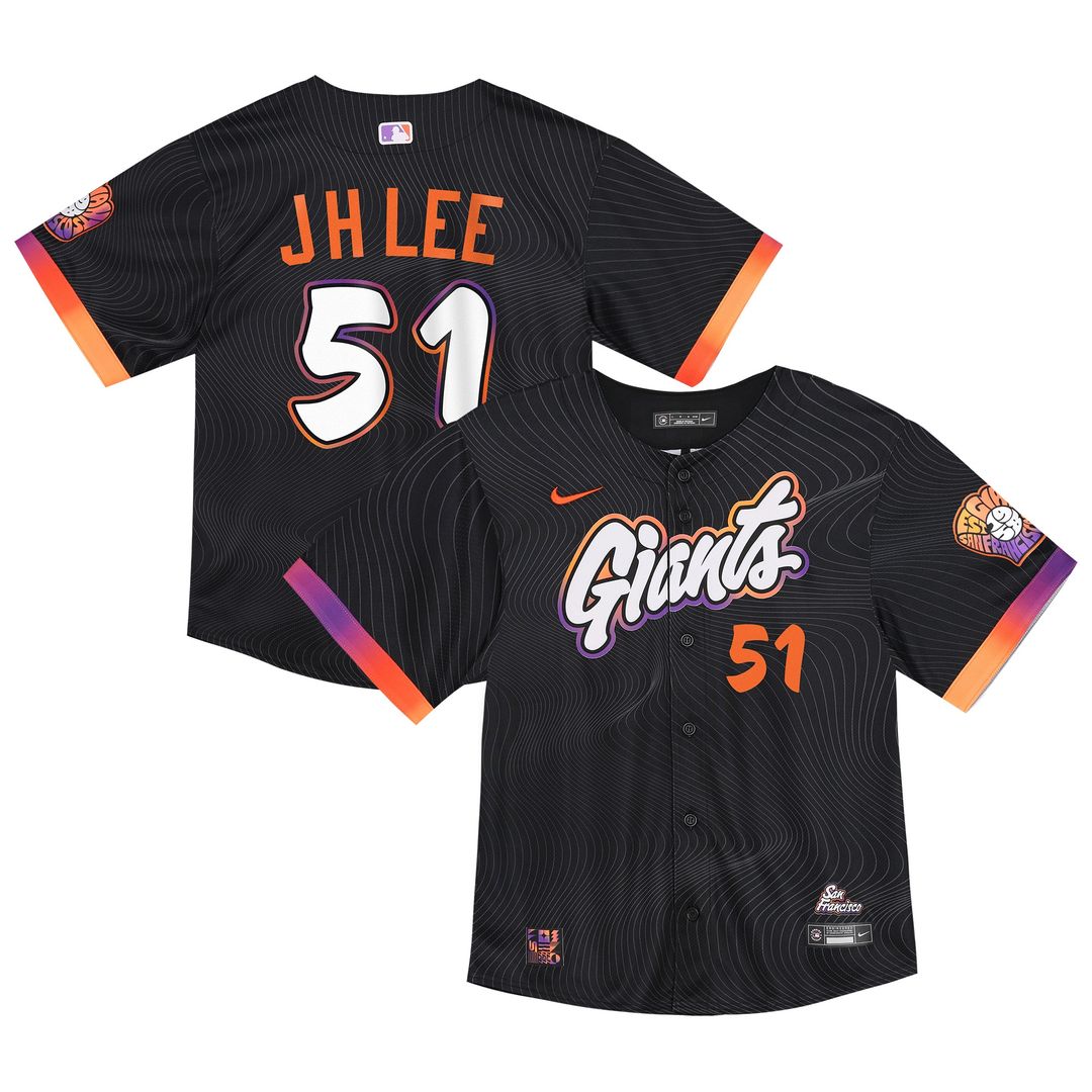 San Francisco Giants Jung Hoo Lee Nike Toddler City Connect 2025 Limited Jersey - Anthracite Team Jersey Sports Fan Apparel