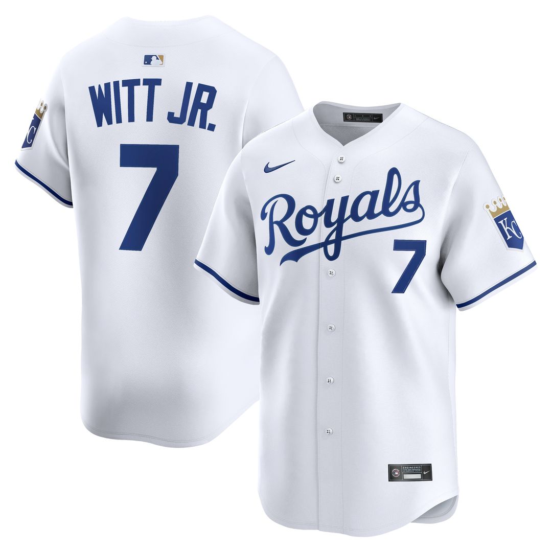 Kansas City Royals Bobby Witt Jr. Nike Alternate Limited Player Jersey - Light Blue Team Jersey Sports Fan Apparel