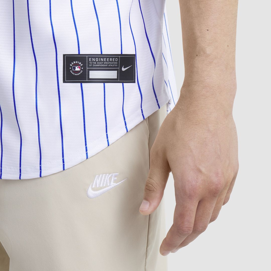 New York Mets Nike Home Replica Team Jersey - White Team Jersey Sports Fan Apparel