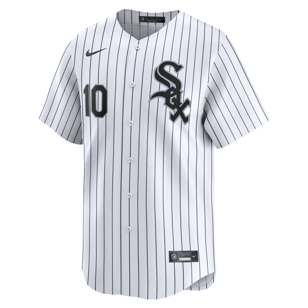 Chicago White Sox Yoan Moncada Nike Home Limited Player Jersey - White Team Jersey Sports Fan Apparel