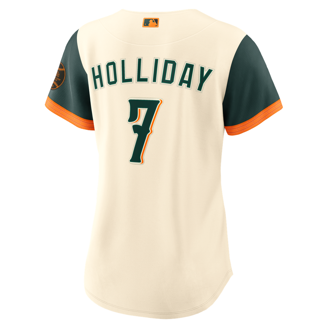 Baltimore Orioles Jackson Holliday Nike Women's 2026 City Connect Stadium Jersey - Cream Team Jersey Sports Fan Apparel