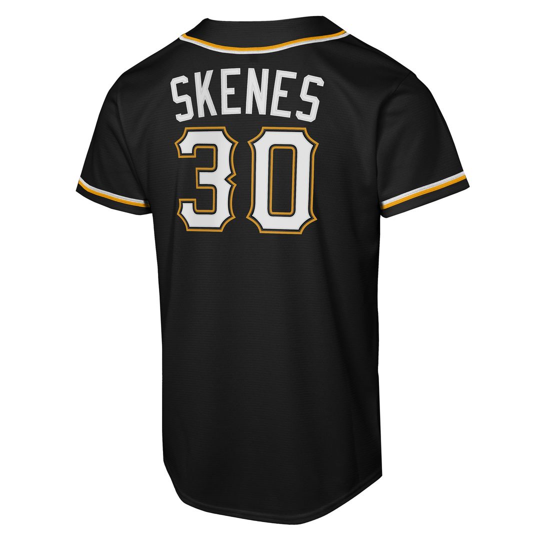 Pittsburgh Pirates Paul Skenes Nike Youth Fashion Replica Player Jersey - Black Team Jersey Sports Fan Apparel