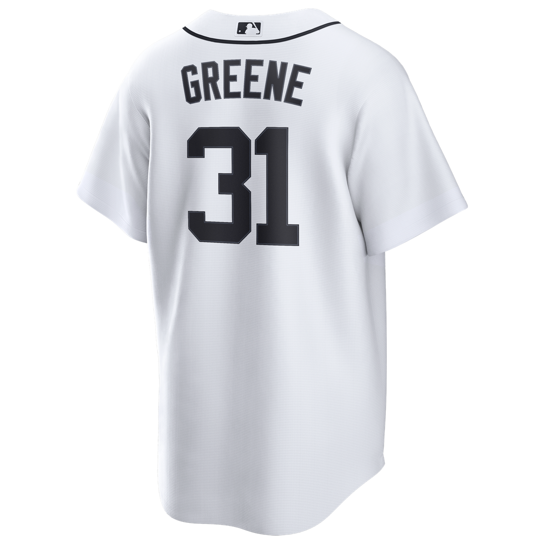Detroit Tigers Riley Greene Nike Home Replica Jersey - White Team Jersey Sports Fan Apparel
