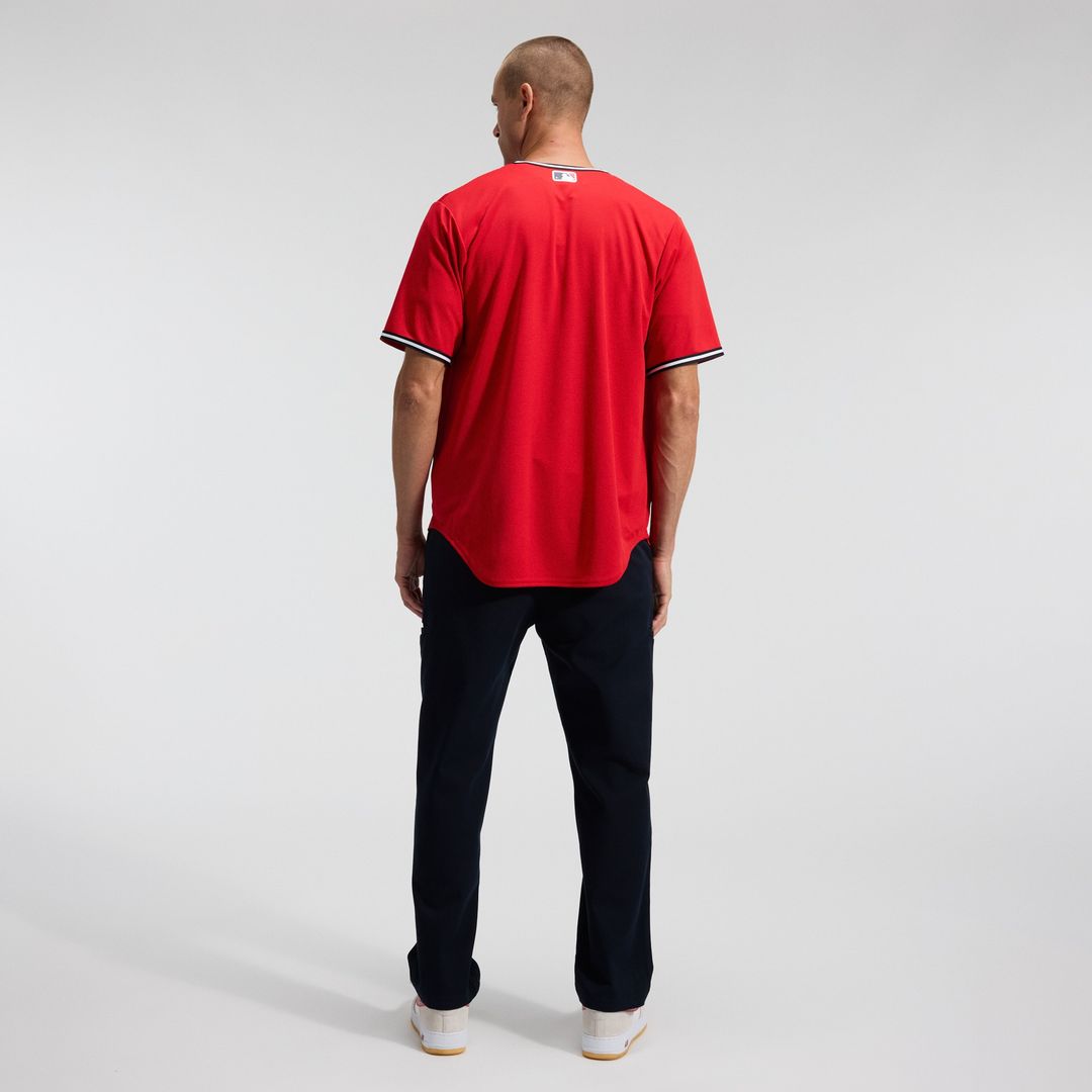 Cleveland Guardians Nike Alternate 2 Replica Jersey - Red Team Jersey Sports Fan Apparel
