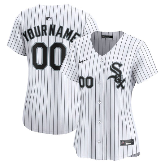 Chicago White Sox Nike Women's Home Limited Custom Jersey - White Team Jersey Sports Fan Apparel