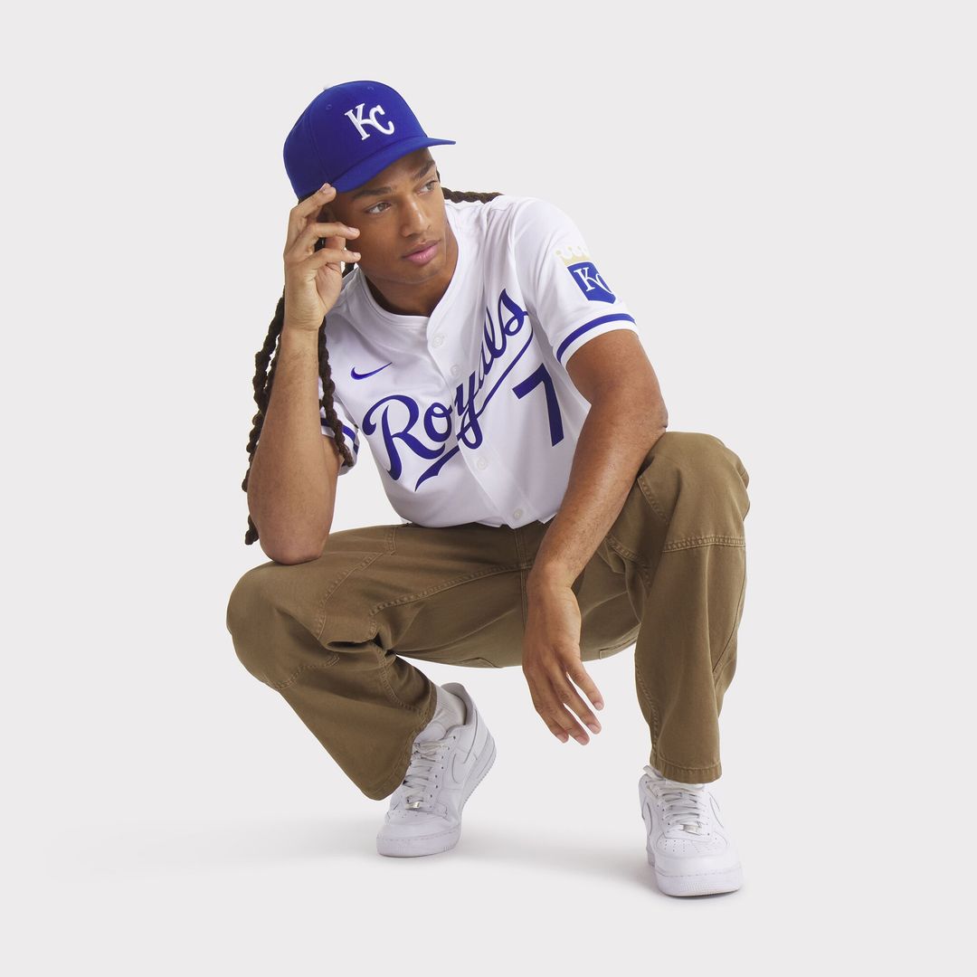 Kansas City Royals Bobby Witt Jr. Nike Home Limited Player Jersey - White Team Jersey Sports Fan Apparel