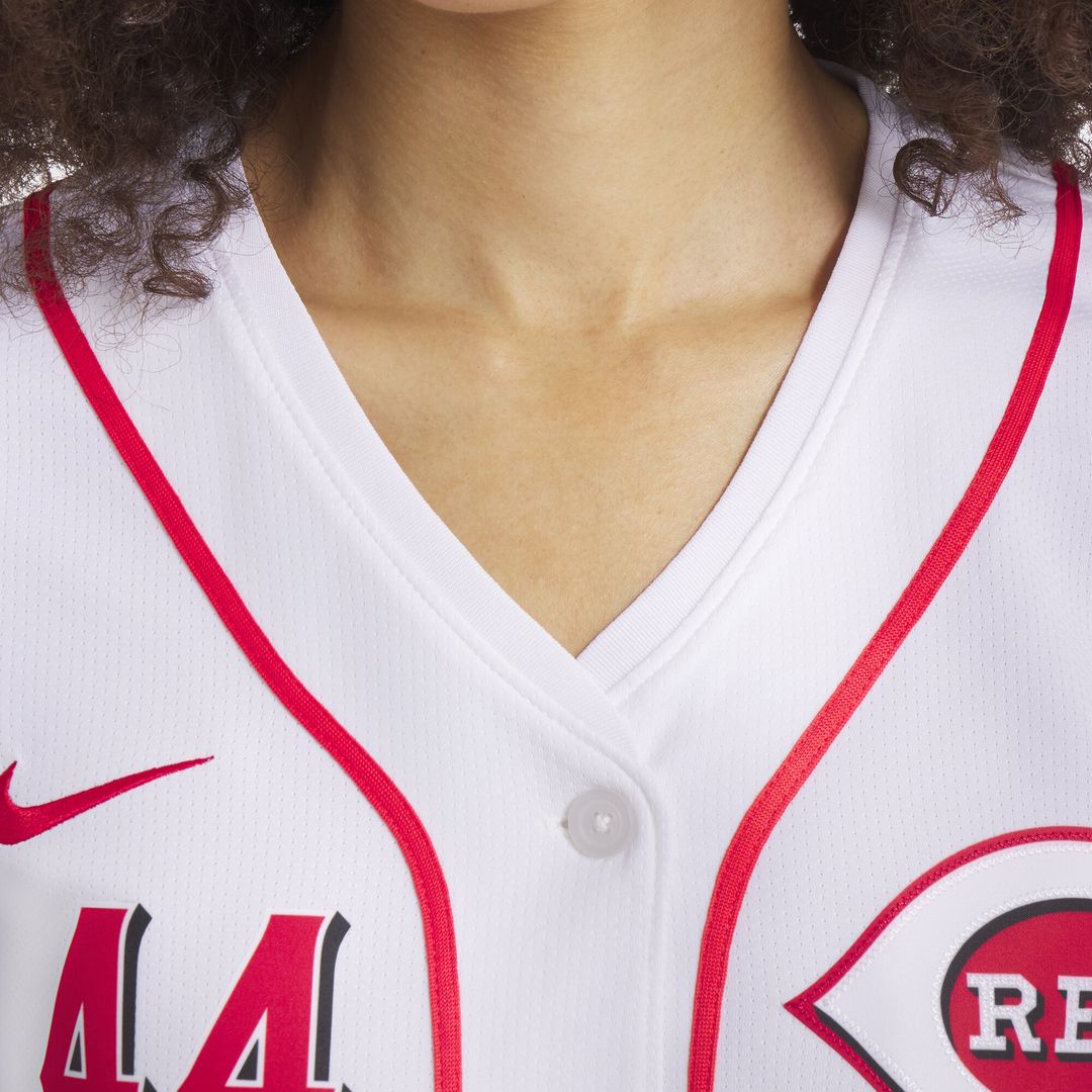 Cincinnati Reds Elly De La Cruz Nike Women's Home Limited Player Jersey - White Team Jersey Sports Fan Apparel