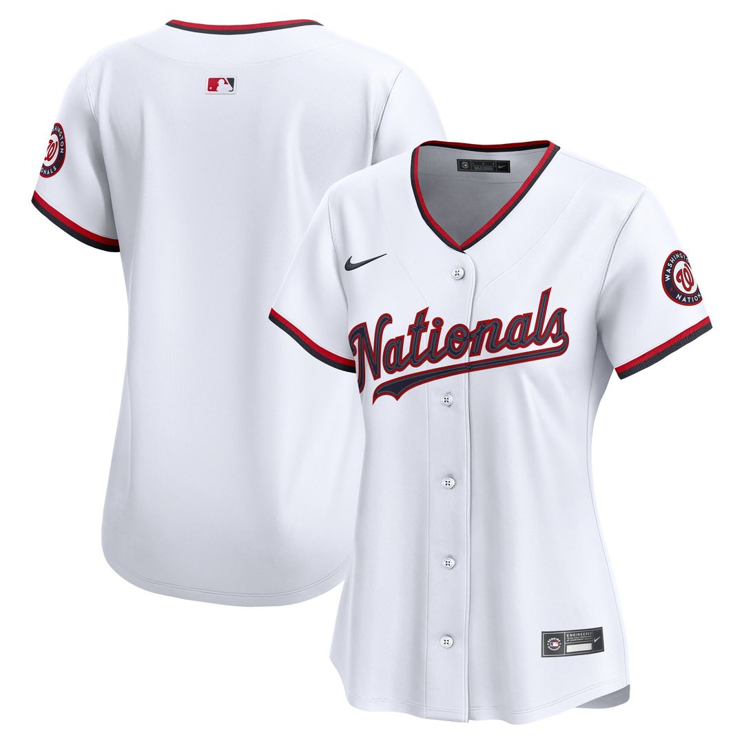 Washington Nationals Nike Women's Home Limited Jersey - White Team Jersey Sports Fan Apparel