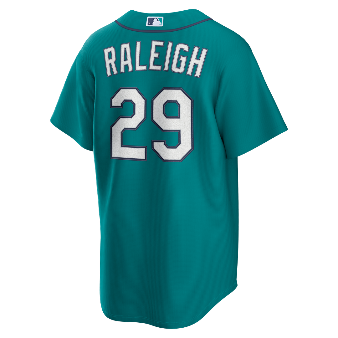 Seattle Mariners Cal Raleigh Nike Alternate Replica Jersey - Teal Team Jersey Sports Fan Apparel