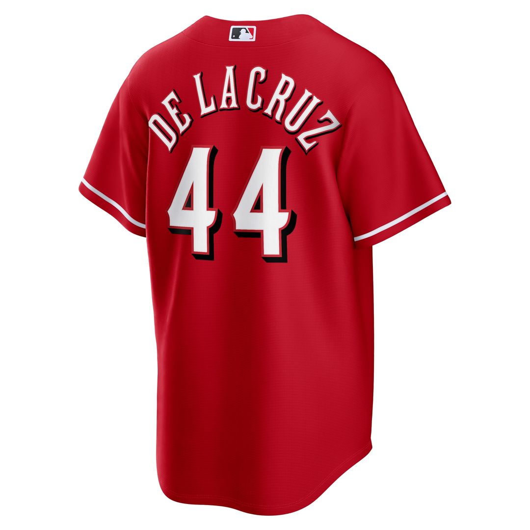 Cincinnati Reds Elly De La Cruz Nike Road Replica Jersey - Gray Team Jersey Sports Fan Apparel