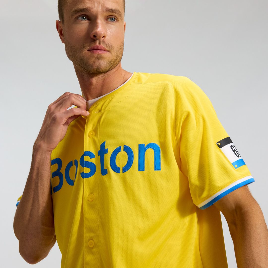 Boston Red Sox Nike City Connect Limited Jersey - Gold Team Jersey Sports Fan Apparel
