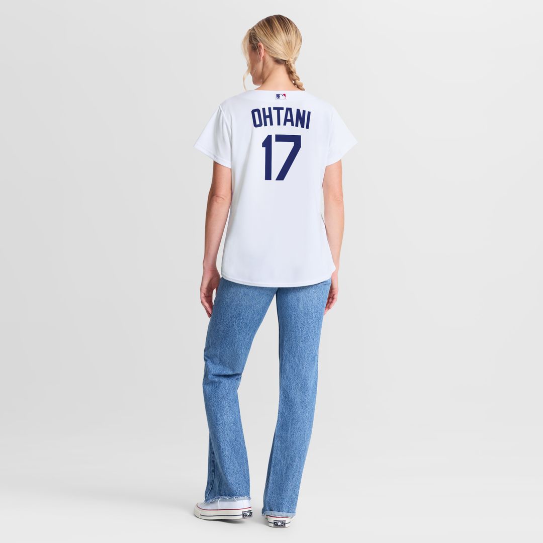 Los Angeles Dodgers Shohei Ohtani Nike Women's Home Replica Jersey - White Team Jersey Sports Fan Apparel