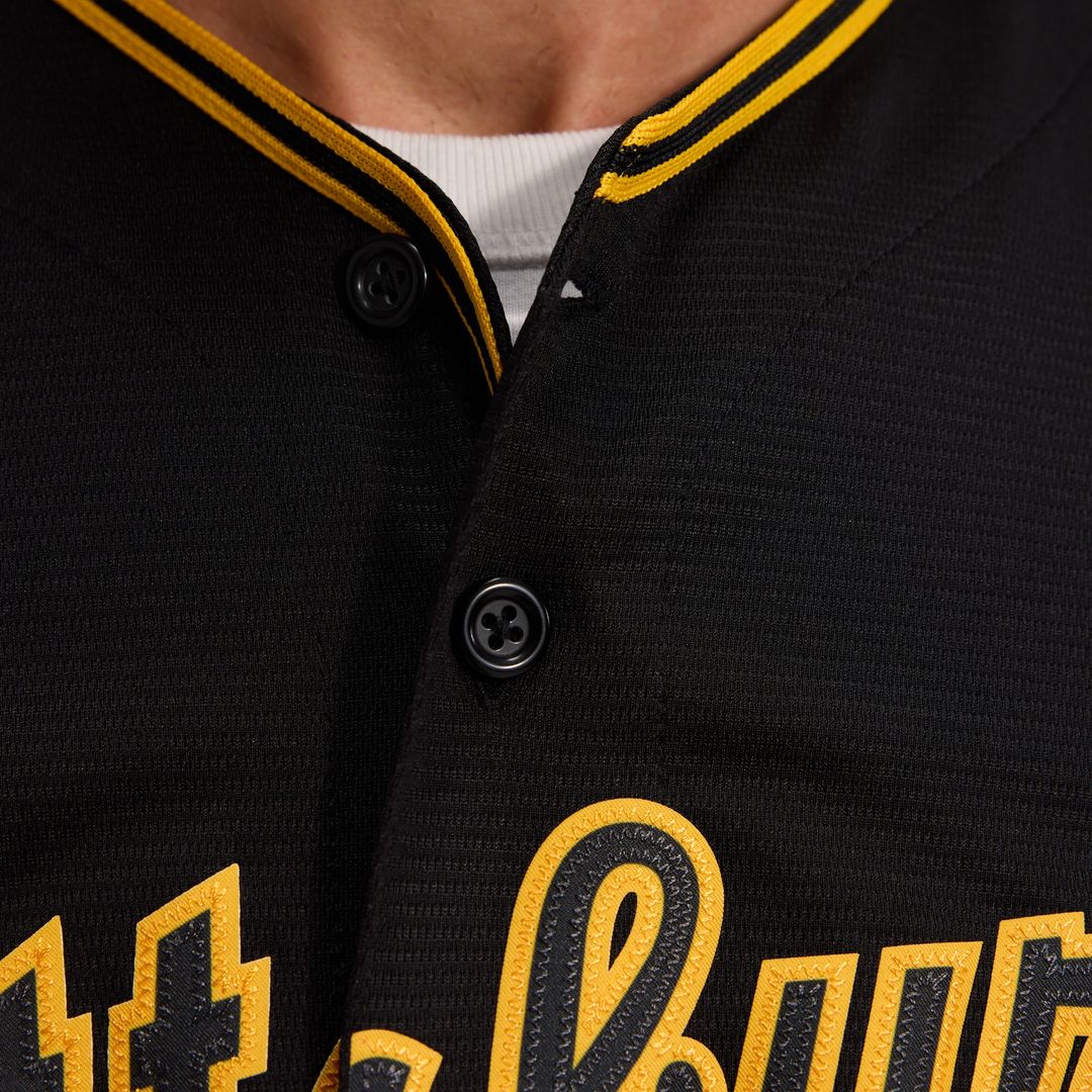 Pittsburgh Pirates Nike Alternate Replica Team Jersey - Black Team Jersey Sports Fan Apparel