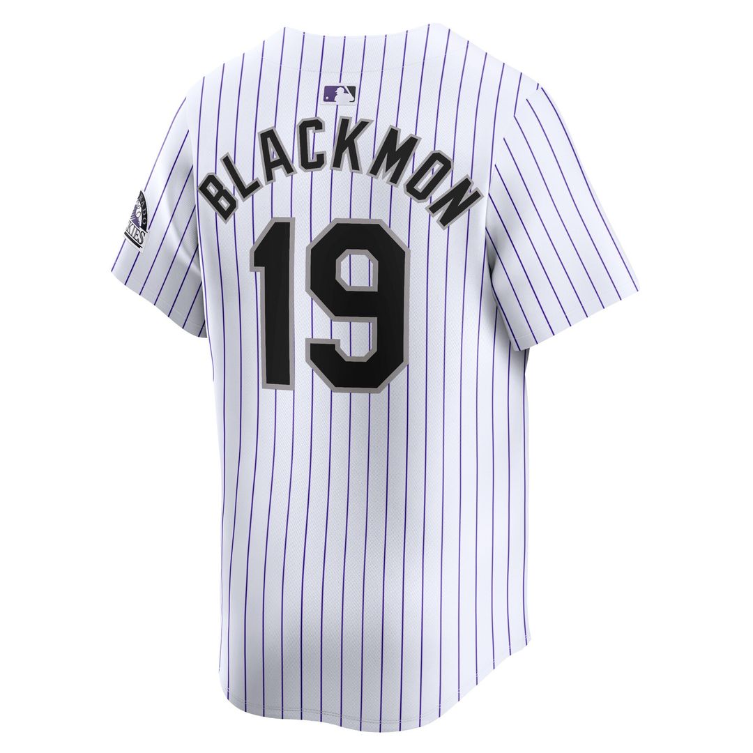 Colorado Rockies Charlie Blackmon Nike Youth Home Limited Player Jersey - White Team Jersey Sports Fan Apparel