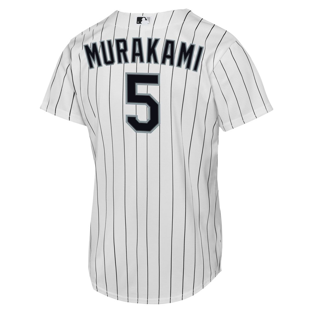Chicago White Sox Munetaka Murakami Nike Youth Home Replica Jersey - White Team Jersey Sports Fan Apparel